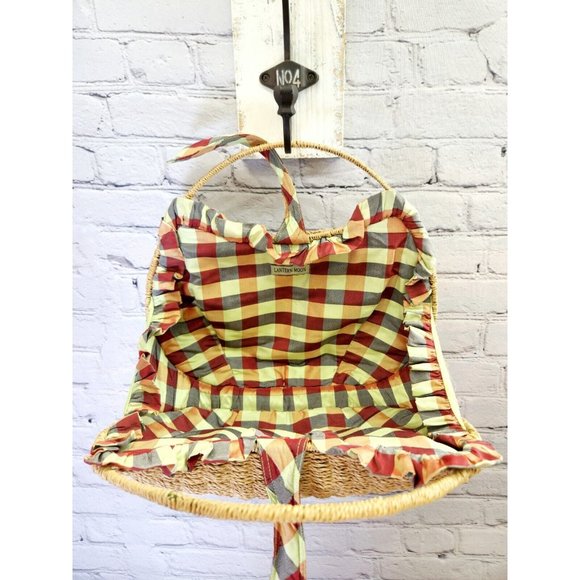 Vintage Handmade Lantern Moon Woven Straw/Seagrass Bag Excellent Condition!! - Picture 2 of 3